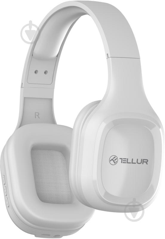 Наушники Tellur Pulse Bluetooth Over-Ear white (TLL511371) - фото 2