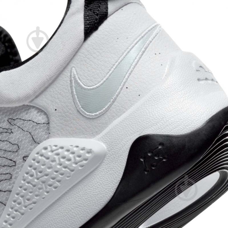 Кроссовки Nike PG 5 CW3143-100 р.47,5 белые - фото 10