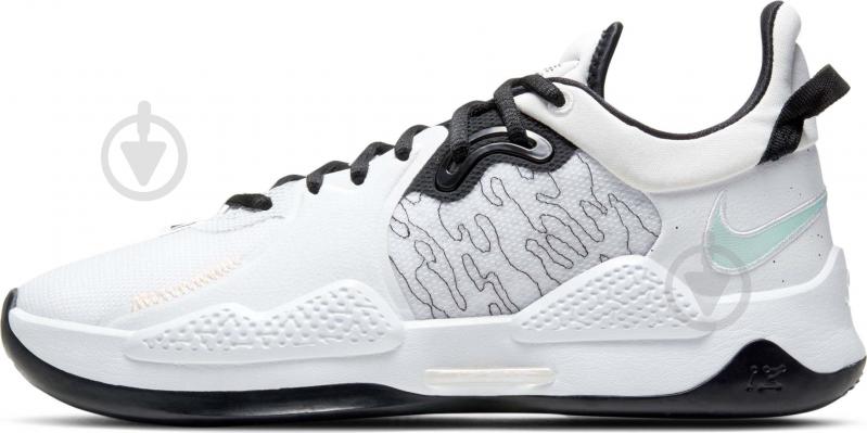 Кроссовки Nike PG 5 CW3143-100 р.47,5 белые - фото 3