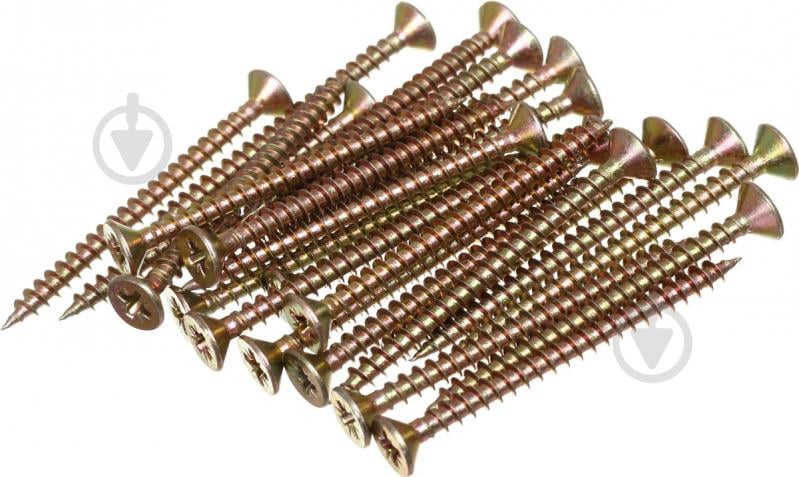 Шуруп универсальный потайная головка ЦЖ 4x50 мм 25 шт. Expert Fix - фото 3