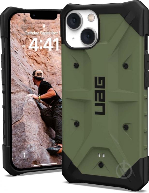 Чехол UAG Pathfinder для Apple iPhone 14 olive (114060117272) - фото 4