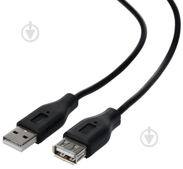 Кабель компьютерный наружный 2E USB-удлинитель 1.8 м Black (2E-W-3168) USB - фото 1