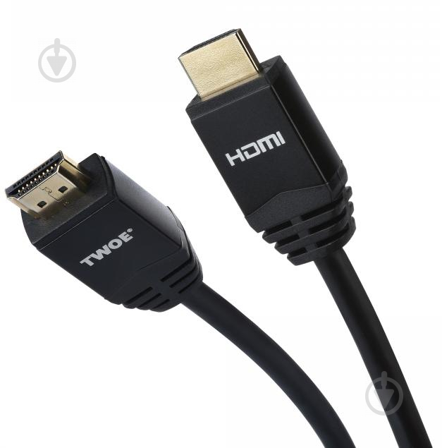 Кабель 2E HDMI 5 м чорний (2EW-1109-5M) - фото 1