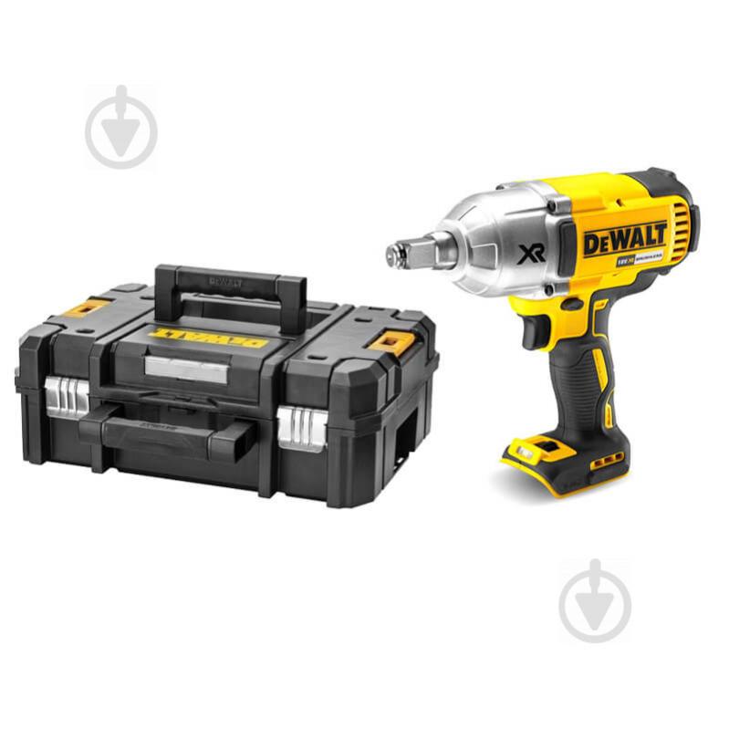 Гайковерт ударный аккумуляторный DeWalt DCF899HNT - фото 1