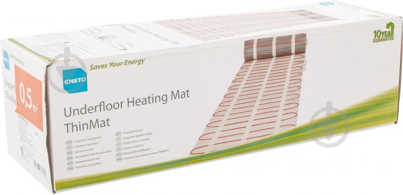 Нагревательный мат Ensto ThinMat 0.5 кв. м. - фото 5