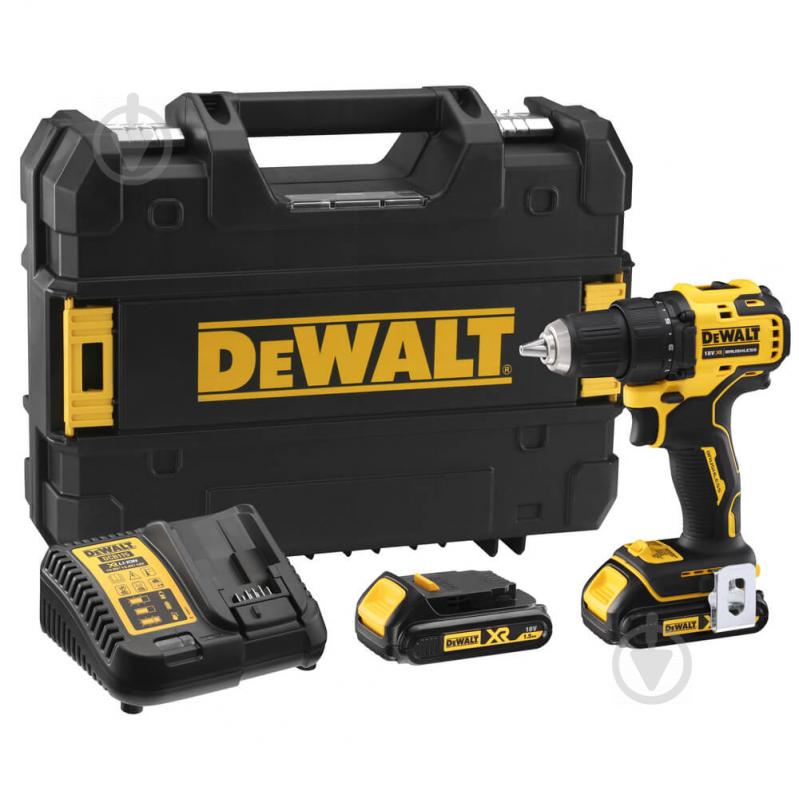 Шуруповерт аккумуляторный DeWalt DCD708S2T - фото 1