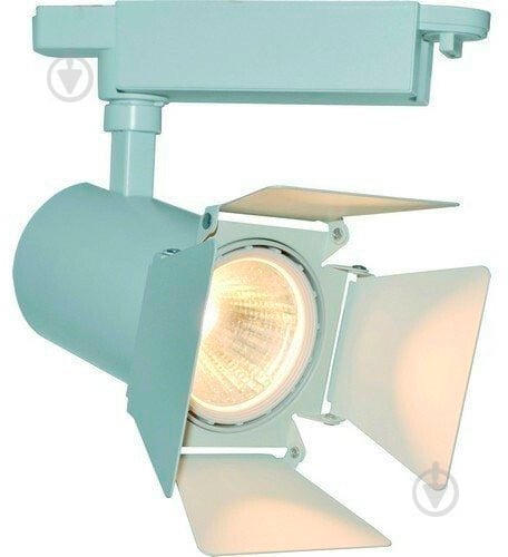 Трековый прожектор Arte Lamp A6730PL-1WH 30 Вт 3000 К голубой A6730PL-1WH - фото 1