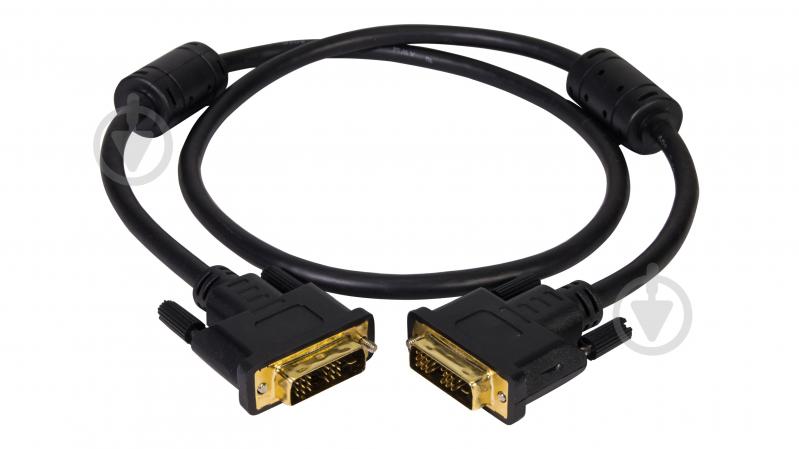 Кабель EMT COMP DVI d-7,3мм, 2м 2,0 м черный (5-0554) - фото 1