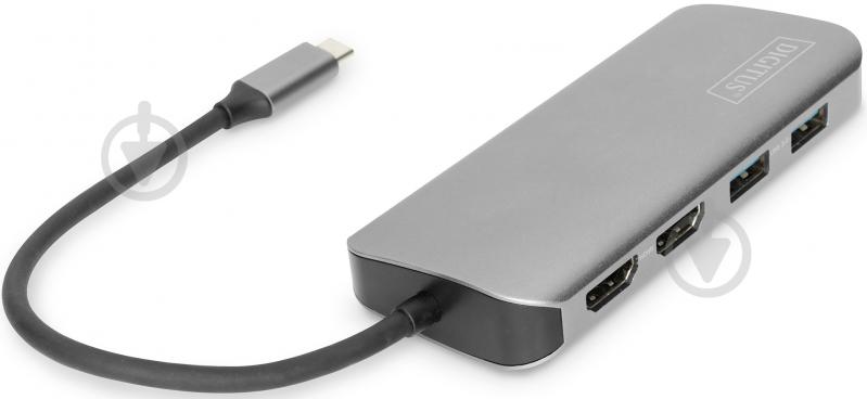 Док-станция Digitus USB-C, 8 Port (DA-70884) - фото 1