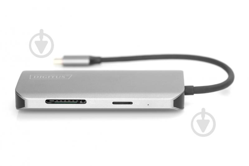 Док-станция Digitus USB-C, 8 Port (DA-70884) - фото 5