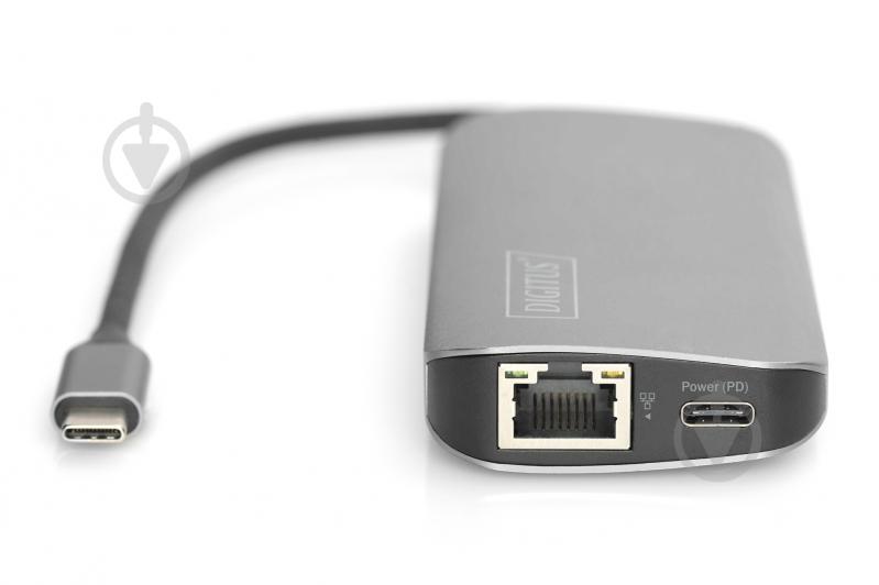 Док-станция Digitus USB-C, 8 Port (DA-70884) - фото 7