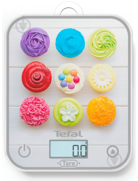 ВІТРИНА! Ваги кухонні Tefal BC50D4V0 Optiss Cake Pops - фото 1 ВІТРИНА! Ваги кухонні Tefal BC50D4V0 Optiss Cake Pops - фото 1