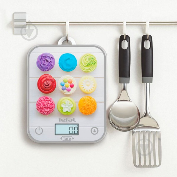 ВІТРИНА! Ваги кухонні Tefal BC50D4V0 Optiss Cake Pops - фото 4 ВІТРИНА! Ваги кухонні Tefal BC50D4V0 Optiss Cake Pops - фото 4
