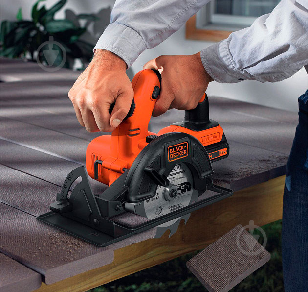 Пила дисковая Black+Decker BDCCS18N - фото 4