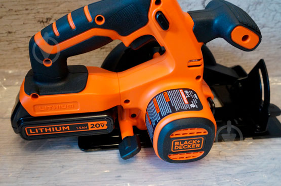 Пила дисковая Black+Decker BDCCS18N - фото 5