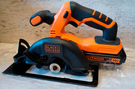 Пилка дискова Black+Decker BDCCS18N - фото 9