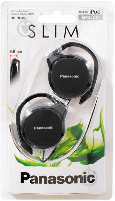 Наушники Panasonic RP-HS46E-K black - фото 2