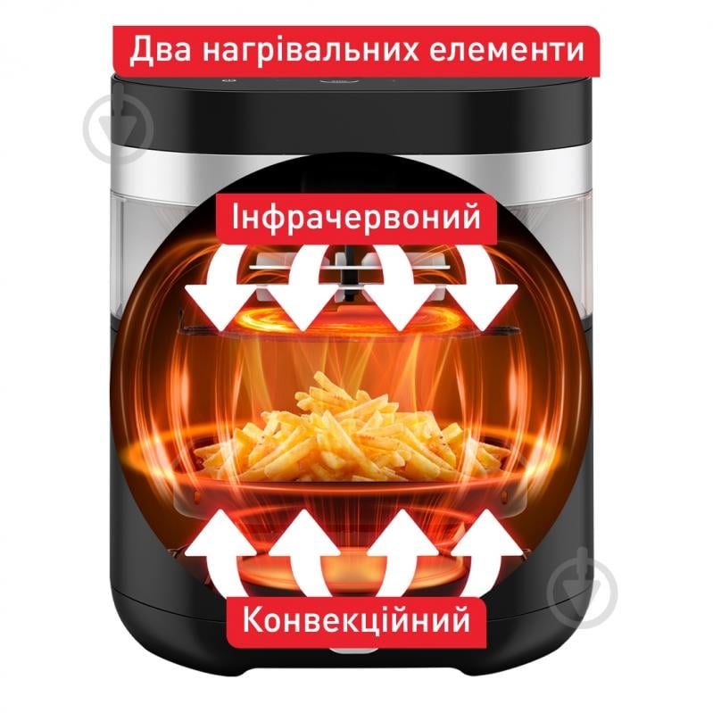 ВИТРИНА! Мультипечь Tefal Easy Fry Infrared EY8328E0 - фото 9 ВИТРИНА! Мультипечь Tefal Easy Fry Infrared EY8328E0 - фото 9