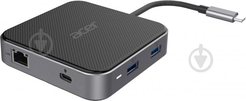 Док-станція Acer 7 in 1 8K/HDMI/DP/2xUSB3.2 (HP.DSCAB.013) - фото 2