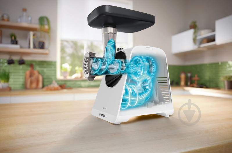 ВИТРИНА! Мясорубка Bosch Series 6 MultiPower MFWS607W - фото 15