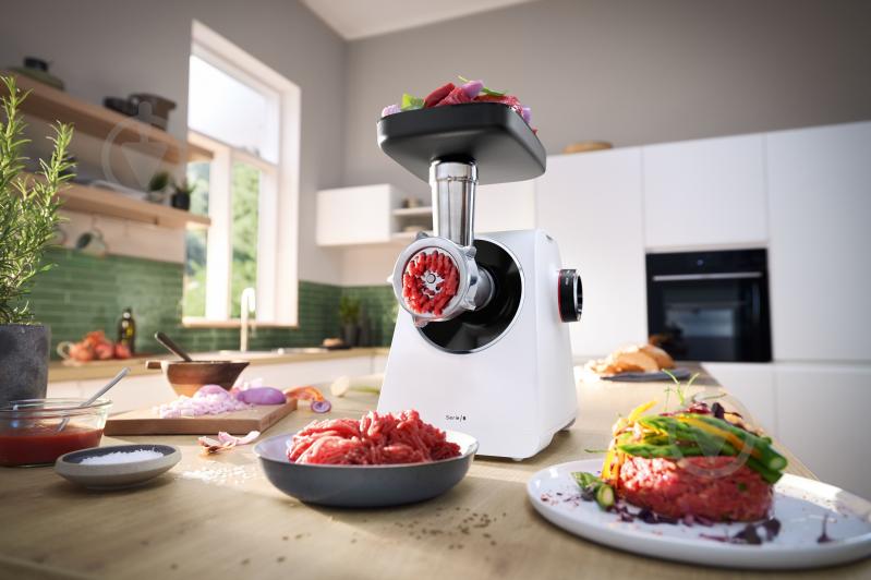 ВИТРИНА! Мясорубка Bosch Series 6 MultiPower MFWS607W - фото 19