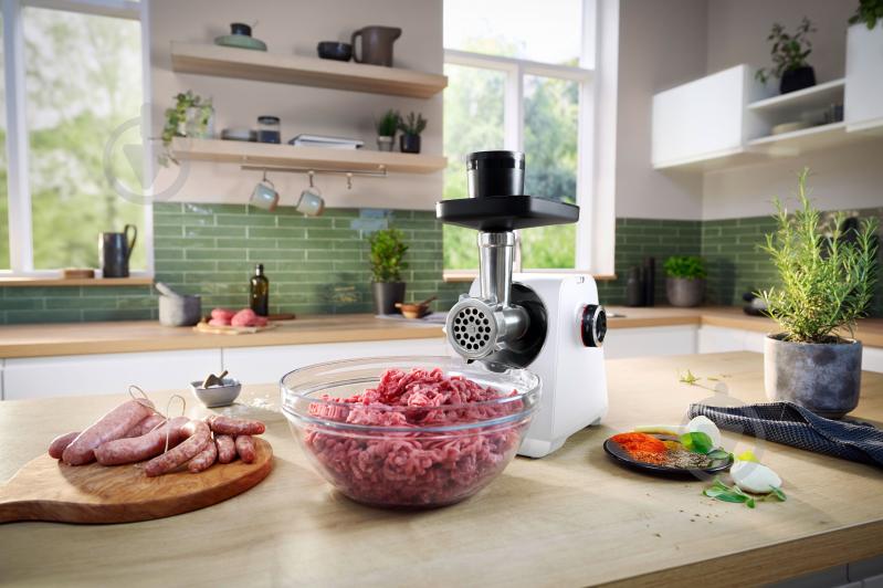 ВИТРИНА! Мясорубка Bosch Series 6 MultiPower MFWS607W - фото 9