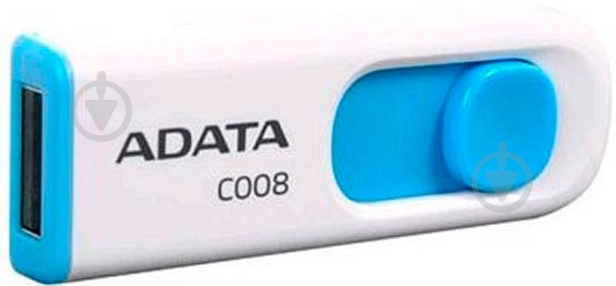 Флеш-память USB ADATA C008 64 ГБ USB 2.0 white (AC008-64G-RWE) - фото 2