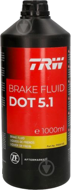 Тормозная жидкость TRW DOT-5.1 1 л (PFB501SE) - фото 1