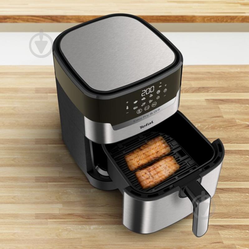 ВИТРИНА! Мультипечь Tefal Easy Fry & Grill Precision EY505D15 - фото 19 ВИТРИНА! Мультипечь Tefal Easy Fry & Grill Precision EY505D15 - фото 19