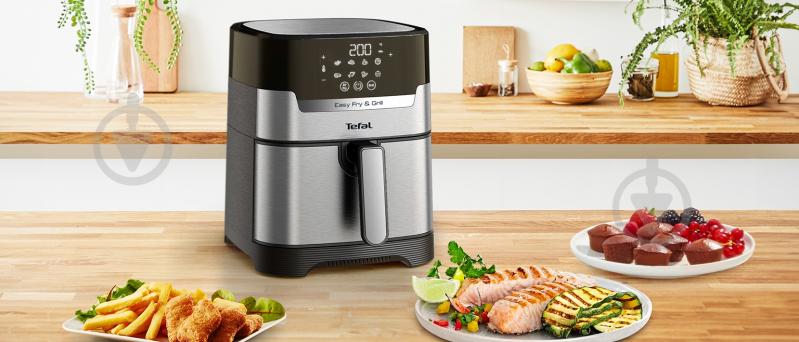 ВИТРИНА! Мультипечь Tefal Easy Fry & Grill Precision EY505D15 - фото 22 ВИТРИНА! Мультипечь Tefal Easy Fry & Grill Precision EY505D15 - фото 22