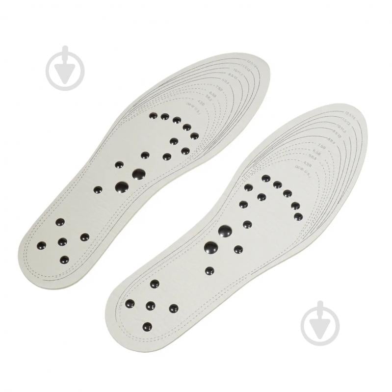 Стельки магнитные (60600001) Supretto р.29,5х9,5х0,5 см белый - фото 1 Стельки магнитные (60600001) Supretto р.29,5х9,5х0,5 см белый - фото 1