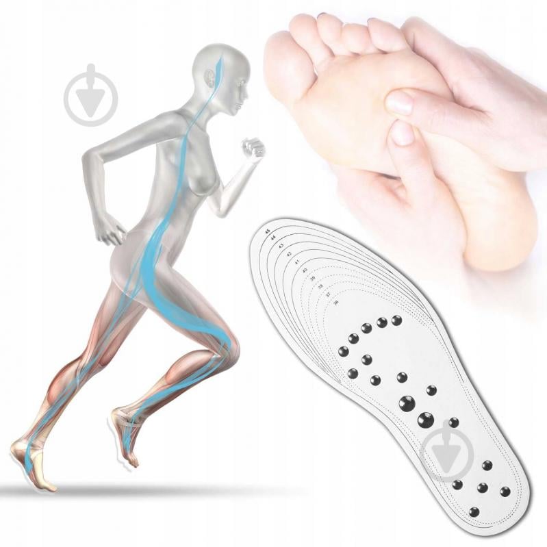 Стельки магнитные (60600001) Supretto р.29,5х9,5х0,5 см белый - фото 4 Стельки магнитные (60600001) Supretto р.29,5х9,5х0,5 см белый - фото 4