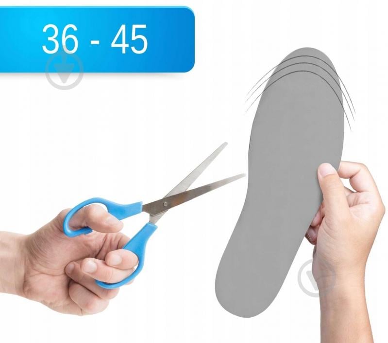 Стельки магнитные (60600001) Supretto р.29,5х9,5х0,5 см белый - фото 6 Стельки магнитные (60600001) Supretto р.29,5х9,5х0,5 см белый - фото 6