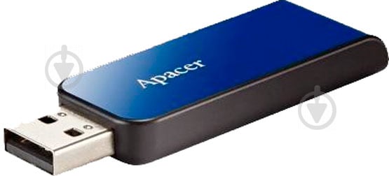 Флеш-память USB Apacer AH334 64 ГБ USB 2.0 blue (AP64GAH334U-1) - фото 2