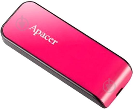 Флеш-пам'ять USB Apacer AH334 64 ГБ USB 2.0 pink (AP64GAH334P-1) - фото 1