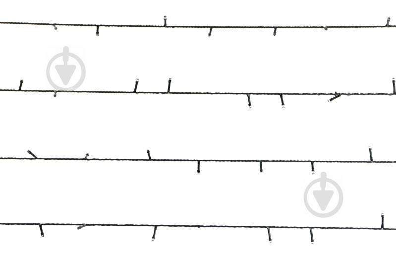 Електрогірлянда лінійна Феєрія різнокольорова вбудований світлодіод (LED) 100 ламп 10 м - фото 4