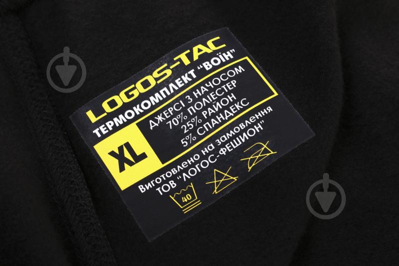 Термобілизна LOGOS-Tac Воїн 01-01-00-0006 р.М чорний - фото 8