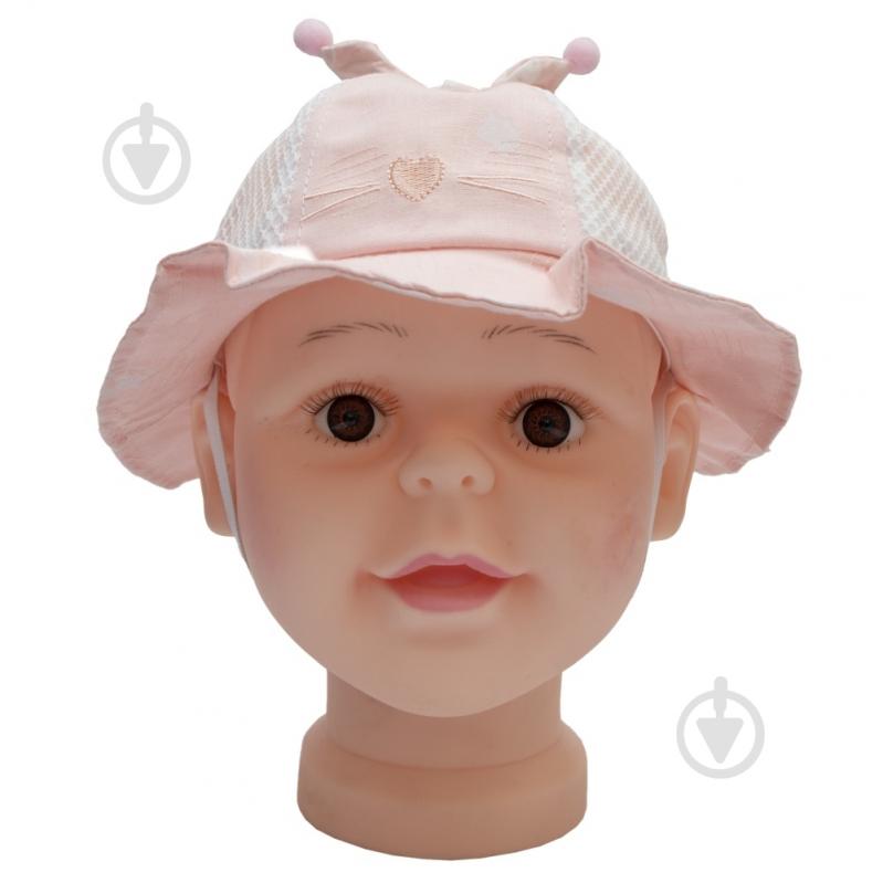 Панама Девилон 517748 р.50 светло-розовый - фото 2