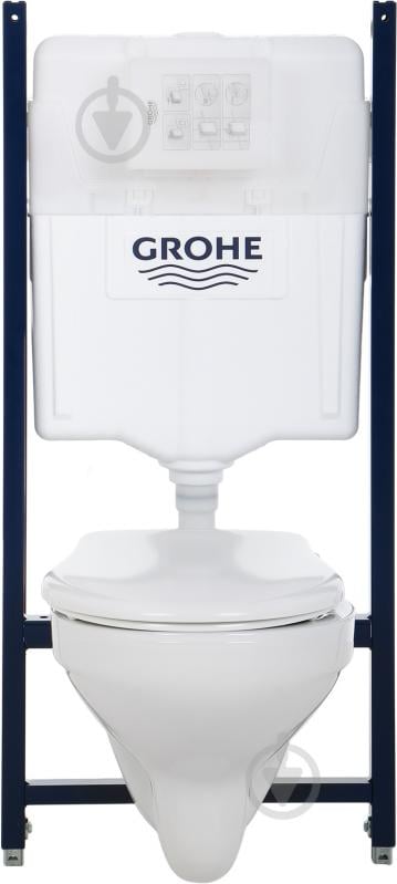 Система інсталяції Grohe Solido Compact + Skate Air 39116000 - фото 4