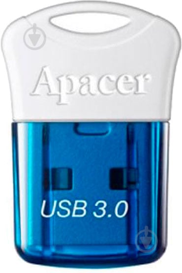 Флеш-память USB Apacer AH157 32 ГБ USB 3.0 blue (AP32GAH157U-1) - фото 1