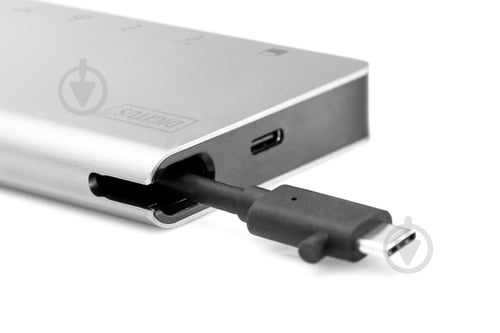 Док-станція Digitus Travel USB-C, 8 Port (DA-70866) - фото 8