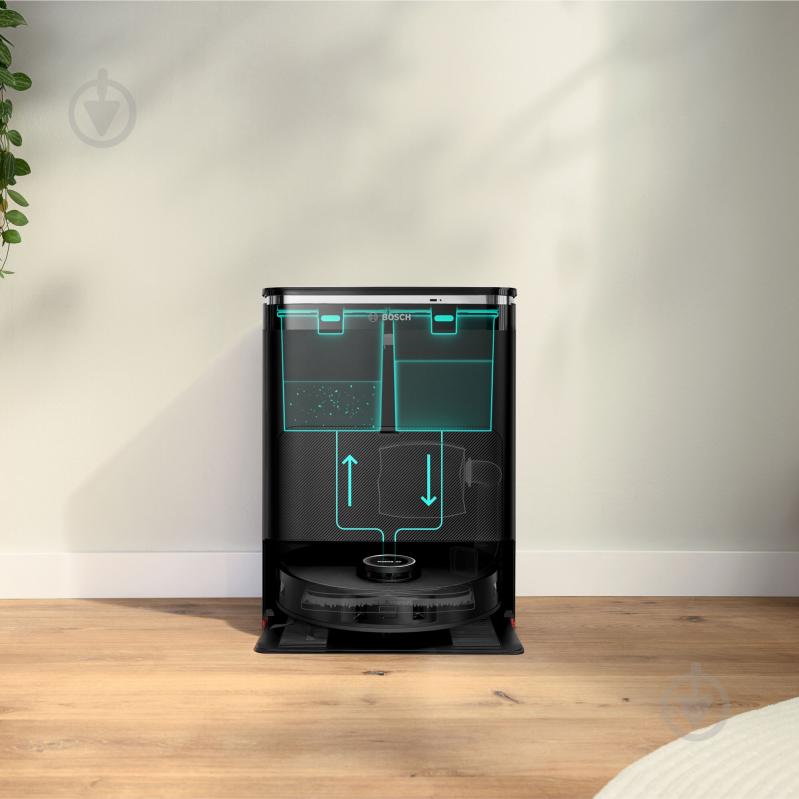 ВИТРИНА! Робот-пылесос моющий Bosch Spotless BCRDW3B black - фото 3 ВИТРИНА! Робот-пылесос моющий Bosch Spotless BCRDW3B black - фото 3