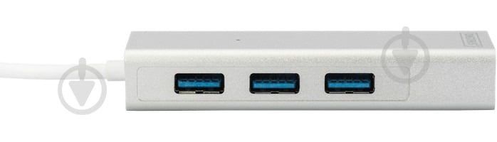 Адаптер Digitus USB 3.0 to Gigabit Ethernet белый (DA-70250-1) - фото 2