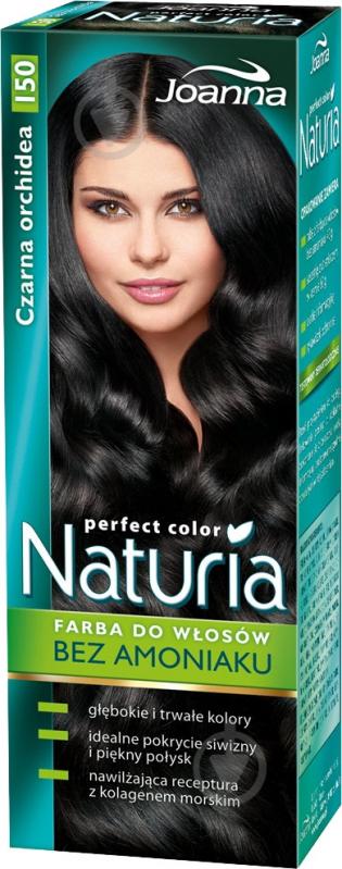 ᐉ Краска для волос Joanna Naturia Perfect Color №150 черная орхидея 100 ...