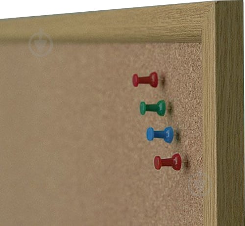 УЦІНКА! Дошка коркова 2х3 у рамі MDF 120x180 см TC1218 (290) (УЦ №29) - фото 4