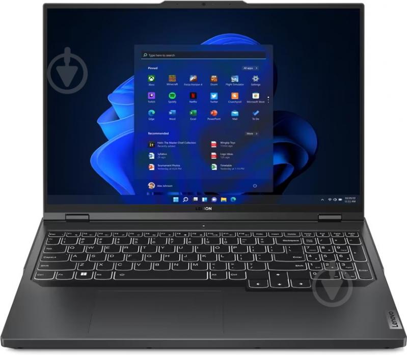 Ноутбук Lenovo 16" (82WK00KMRA) grafit - фото 1