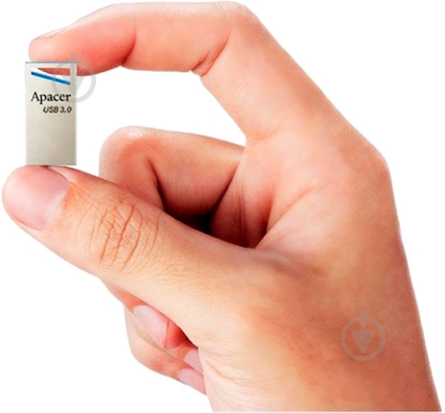 Флеш-пам'ять USB Apacer AH155 64 ГБ USB 3.0 blue (AP64GAH155U-1) - фото 3 Флеш-пам'ять USB Apacer AH155 64 ГБ USB 3.0 blue (AP64GAH155U-1) - фото 3
