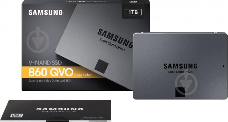 SSD-накопитель Samsung 860 QVO SATA V-NAND 4bit 1000GB 2,5" SATA MLC (MZ-76Q1T0BW) - фото 6