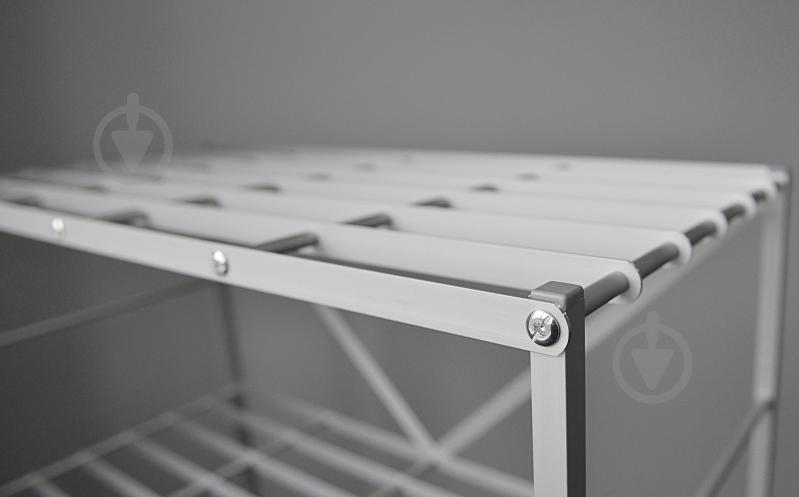 Стеллаж 965x820x384 мм Aluint серый металл полки 3 шт. крашенный - фото 8 Стеллаж 965x820x384 мм Aluint серый металл полки 3 шт. крашенный - фото 8