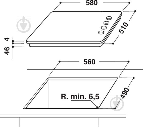 Варильна поверхня електрична Indesit RI860C - фото 11